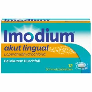 IMODIUM akut lingual Schmelztabletten